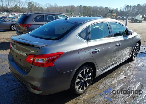 2018 Nissan Sentra Sr из США, поврежденный, VIN 3N1AB7AP4JY213661